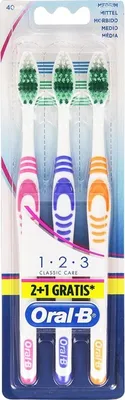 Produktbild von Oral-B 1-2-3 Classic Care Toothbrushes