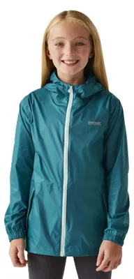 Produktbild von Regatta Kinder Kinder Pack It Jacke packbar wasserdicht Shell, atmungsaktiv und