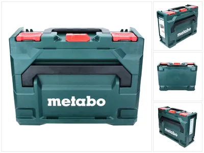 Produktbild von Metabo 626883000, Werkzeugkoffer, Acrylnitril-Butadien-Styrol (ABS), Grün, Rot, 11,2 l, 125 kg, 396 mm