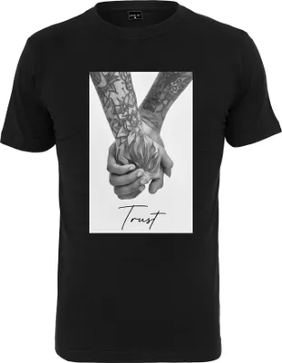 Produktbild von Mister Tee Grafik Shirt - TRUST 2.0 schwarz - L