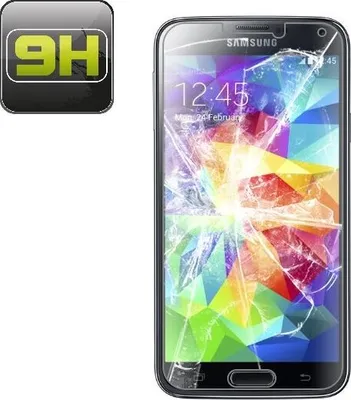Produktbild von 6x 9H Hartglasfolie für Samsung Galaxy S5 Panzerfolie Glas Displayglas HD KLAR Panzerglas Schutzfolie