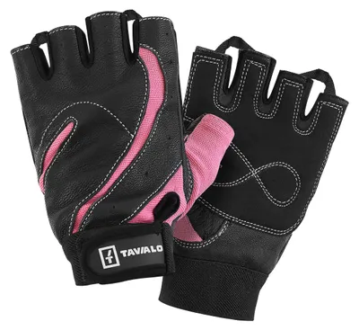 Productafbeelding van Trainingshandschoenen voor Dames - Maat M (8) - Roze/Zwart