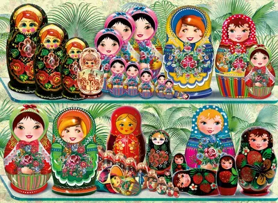 Zdjęcie produktu dla BLUEBIRD Puzzle Matryoshka 6000 elementów