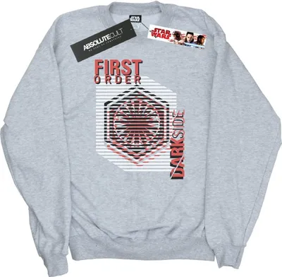 Produktbild von Star Wars - "The Last Jedi Dark Side" Sweatshirt für Herren BI46205 (XXL) (Grau)