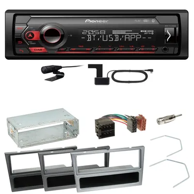 Produktbild von Pioneer MVH-S420DAB DAB+ AUX Einbauset für Opel Omega B Meriva A Agila Vivaro
