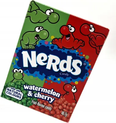 Produktbild von Nerds Watermelon & Cherry 46,7g