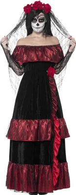 Produktbild von Catrina Braut - Halloween Kostüm Damen Größe: L