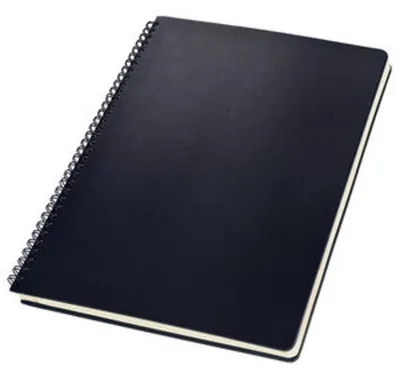 Produktbild von SIGEL CO821 Spiralblock Conceptum, Hardcover, ca. A4, liniert, schwarz, 160 S.