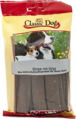 Produktbild von BTG Classic Dog Classic Snack Strips mit Wild, Snacks, Hund, Adult