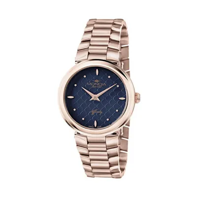 Immagine prodotto di Mondia Orologio da polso da donna, modello MS-211-PR-04BL-CM
