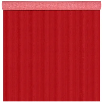 Produktbild von Teppich 133x100cm YULA Messeteppich Meterware Eventteppich Rips zuschneidbar Bfl-S1 Rot
