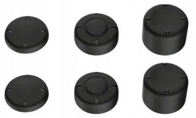 Immagine prodotto di Verk 06412 Custodie protettive in silicone per Joy-Con Nintendo Switch 2, 6 pezzi, nere
