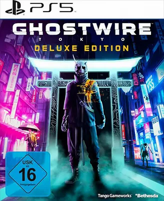 Produktbild von GAME Ghostwire Tokyo - Deluxe Edition, PlayStation 5, T (Jugendliche)