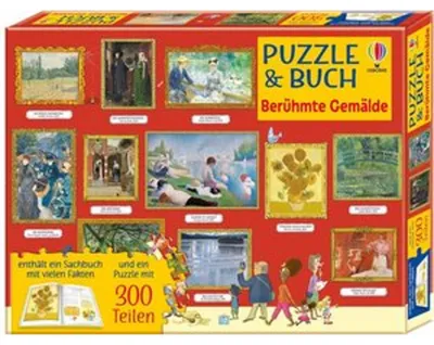Image de Puzzle et livre : Tableaux célèbres