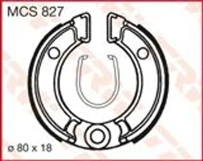 Produktbild von TRW Bremsbackensatz MCS827 ZB50P AB22