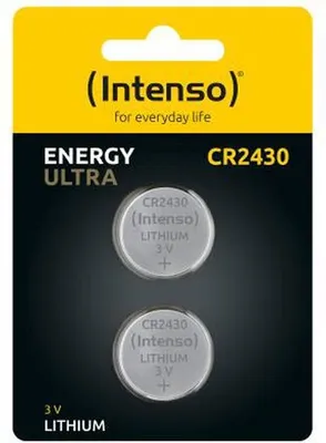 Zdjęcie produktu dla Intenso Lithium Button Cells Energy Ultra CR 2430 Blister pack of 2