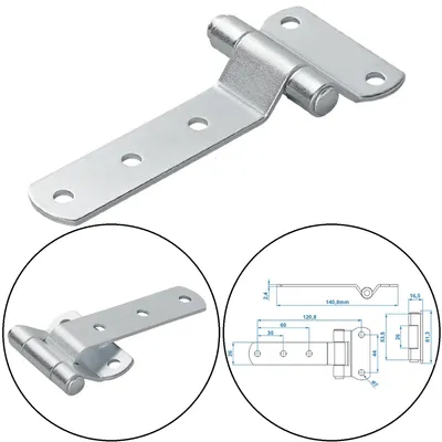 Produktbild von Möbelwagenscharnier 143x61mm Scharnier Türscharnier Anhänger Möbelwagen 144 Gr
