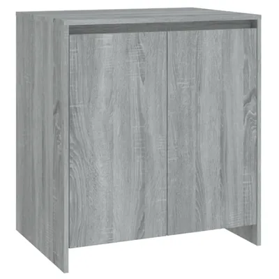 Produktbild von Sideboard aus Spanplatte 70 x 73,5 x 40 cm Sonoma-Eiche Grau