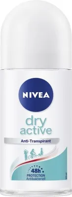 Produktbild von NIVEA Dry Active Deo Roll-On 50ml with 72h Protection and Dual-Active Formula