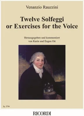 Produktbild von 12 Solfeggi or Exercises for the Voicefür Gesang und klavier