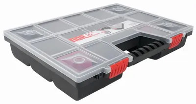 Image de Organiseur XL 390x290x65mm Boîte de tri Boîte de tri Boîte de vis