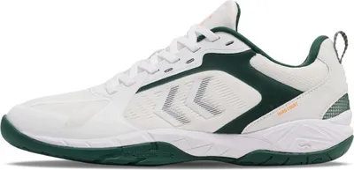 Produktbild von Hummel Speed Court Indoor Hallenschuhe Sportschuhe Tennisschuhe weiß/grün 228236-9208, Schuhgröße:43 EU