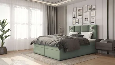 Produktbild von Best For Home Parma Bonellfederkern inkl. 7-Zonen Topper T-30 Boxspringbett mit Bettkasten-160x200-INARI34