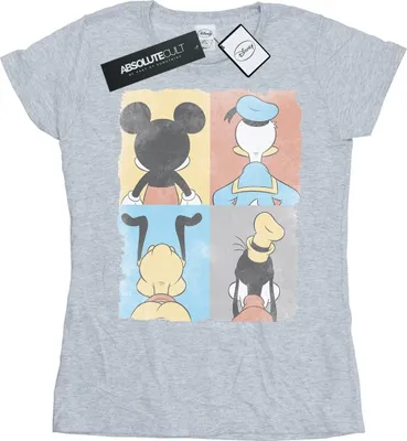 Produktbild von Disney - "Four Backs" T-Shirt für Damen BI31052 (S) (Grau)