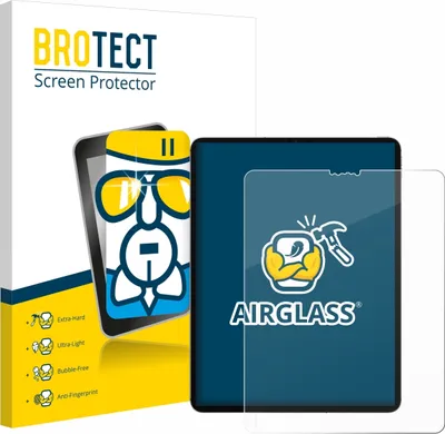 Produktbild von BROTECT Schutzglas für Apple iPad Pro 12.9" WiFi 2021 (5. Gen.) Schutzfolie Panzer Folie Glas Display Schutz klar