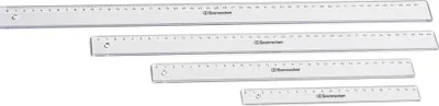 Zdjęcie produktu dla Soennecken Lineal 1821 30cm Polystyrol transparent