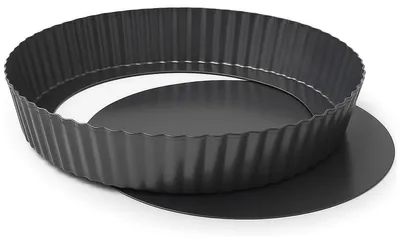 Productafbeelding van Quichevorm 30 cm met Losse Bodem en Antiaanbaklaag