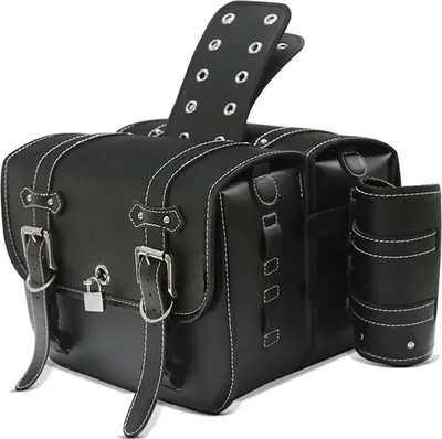 Produktbild von Satteltasche für Honda Shadow VT 750 / 600 / 125 C VH7 schwarz