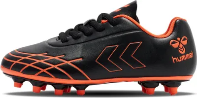 Produktbild von Hummel Top Star FG LC JR Kinder Fußballschuhe Kickschuhe schwarz/orange 226856-4127, Schuhgröße:37 EU