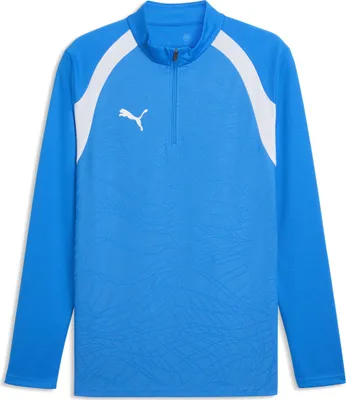 Image de Haut d'entraînement Puma teamFINAL26 à fermeture éclair 1/4, taille : L