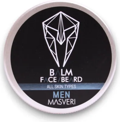 Zdjęcie produktu dla Masveri, Masveri, Shea Butter, Beard Balm, For Hydration, 50 ml