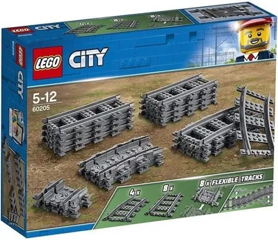 Immagine prodotto di LEGO City 60205 Pacchetto di binari