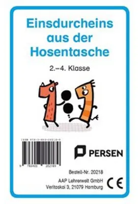 Obrázok produktu pre Einsdurcheins aus der Hosentasche