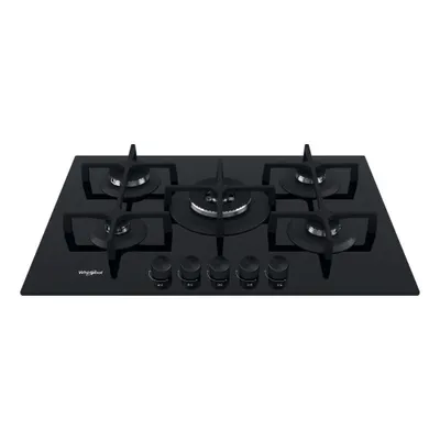 Obrázok produktu pre Whirlpool GOA 7523/NB1, Čierna, Vstavaný, 73 cm, Plynový, Sklo, 5 zone(s)