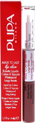 Immagine prodotto di PUPA MADE TO LAST LIP DUO 011 Natual Brown - rossetto liquido/fluid lipstick