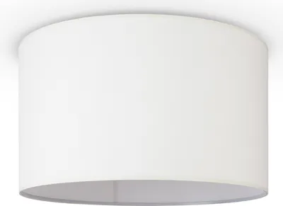 Produktbild von Pendellampe Wohnzimmer Deckenleuchte Stoff Lampenschirm Modern Einfarbig Rund