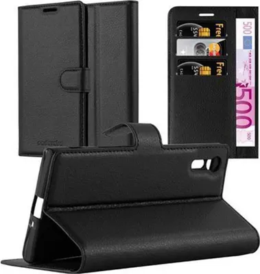 Zdjęcie produktu dla Cadorabo DE-111860, Sony, Sony Xperia XZ / XZs, Czarny