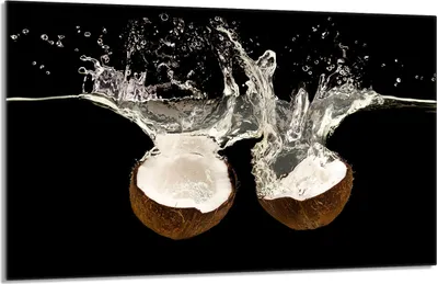 Produktbild von Glas-Herdplattenschutz 80x52 Kokosnuss