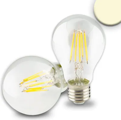 Produktbild von ISOLED E27 LED Birne, 8W, klar, warmweiß, dimmbar