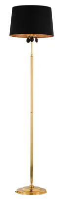 Obrázok produktu pre JUPITER stojacia lampa EGIDA 1800, klasický štýl, 3 žiarovky, pätica E27, zlatá, čierna. Stojaca lampa, stojacia lampa pre obývačku alebo spálňu