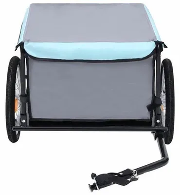 Produktbild von Lasten- und Transportwagen – Stahlbauweise – Schwarz/Blau – 65 kg Tragfähigkeit
