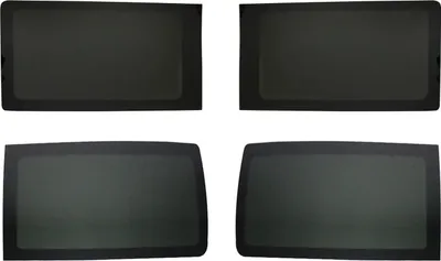 Image de Vitres de Fenêtres Latérales Coulissantes Arriéres pour VW T5 T6 2003-2025 L1 4x