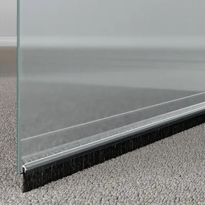 Immagine prodotto di tesamoll Türdichtung für Textilböden 1m x 43mm transparent