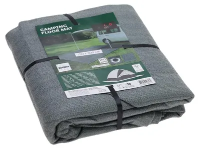 Zdjęcie produktu dla Szara mata kempingowa - 2,5 x 3 m - Podkład pod namiot