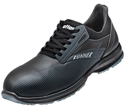 Produktbild von Atlas Sicherheitshalbschuh Runner 295 S3 ESD SRC W10 Gr. 41 schwarz/grau