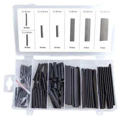 Produktbild von Vielseitiges Schrumpfschlauch-Set in Sortimentsbox 600V 125 °C
